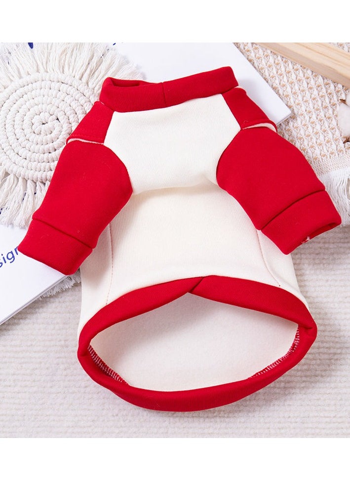Generic - Dog Halloween Costume Cotton French Fries Cosplay Clothes for Pets Hoodie Pet Shirt Boy Coat for Small Dogs Dog Cute T-Shirt Cat Girl Outfits Puppy Fall Sweaters Winter Costumes - Image 1