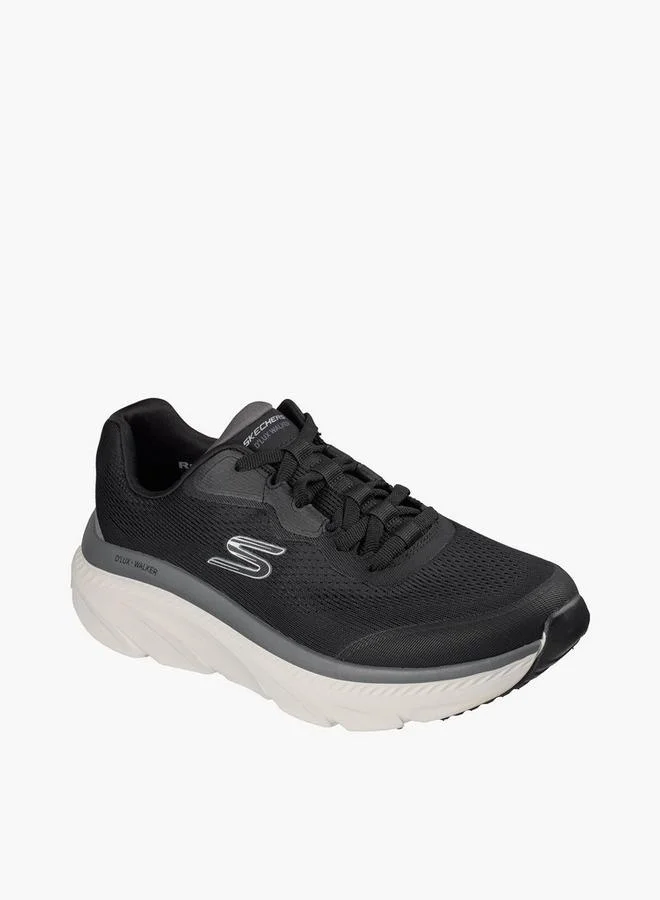 SKECHERS Men D'Lux Walker 3.0 Lace-Up Sports Shoes