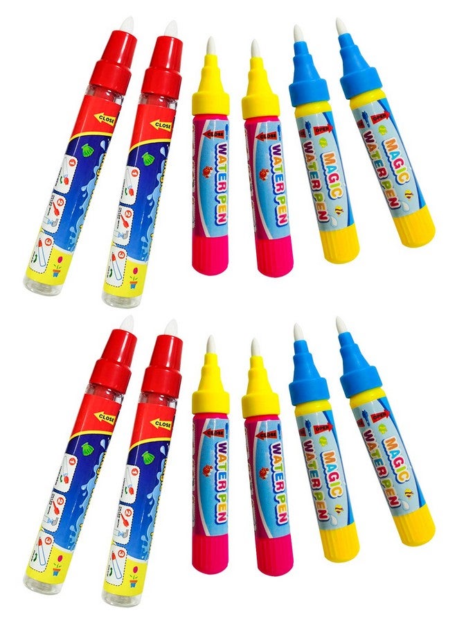 COSBAY 12Pcs Replacement Water Doodle Pens,Water Pens for Toddler,Aqua Drawing Doodle Pens for Aqua Water Doodle Mat Water Book, Pens Compatible with Aqua Doodle - Image 1