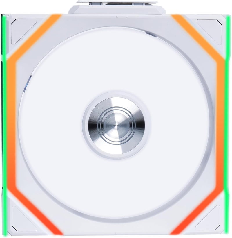 مروحة حاسوب Lian Li UNI Fan SL - Wireless 120 - علبة فردية - ARGB - إشارة لاسلكية 2.4 جيجاهرتز للتحكم في RGB والمروحة - وحدة التحكم L-Wireless غير مرفقة ومطلوبة - أبيض (12SL1W1W) - Image 1