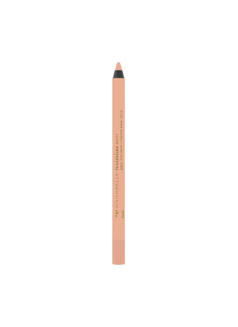 Annabelle Waterline Matte Kohl Eyeliner Pencil, Beige, Intense Colours, Matte Finish, Easy-To-Apply, Long-Lasting 10h, Waterproof, Transferproof, Cruelty-Free, 1.2 g