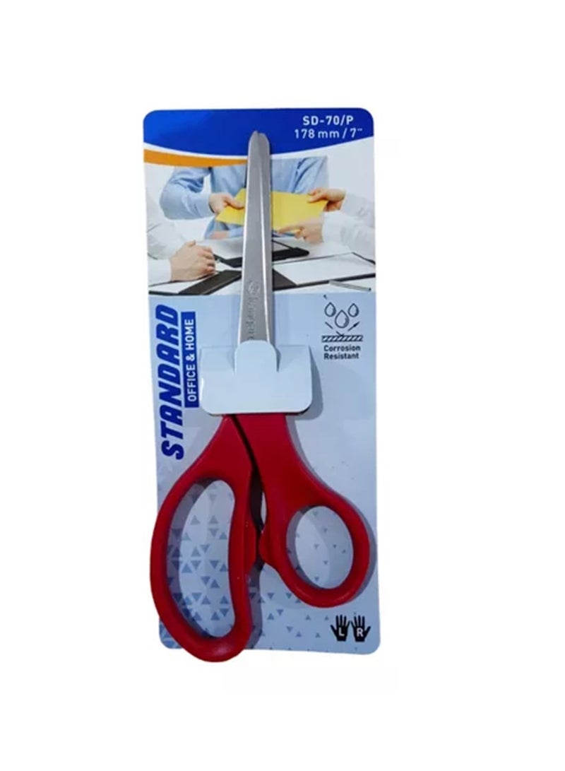 Kangaro مقص قياسي للمكتب والمنزل بطول 7 بوصات بألوان مقHandles مختلفة - Image 2