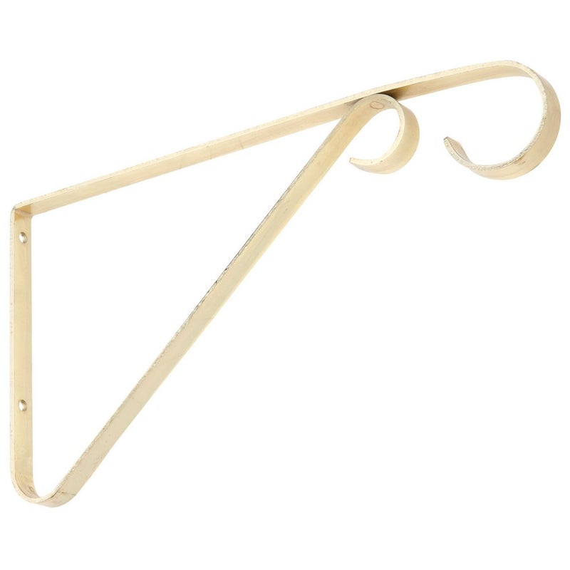 National Hardware 9" BRASS PLANT BRACKET - Image 4