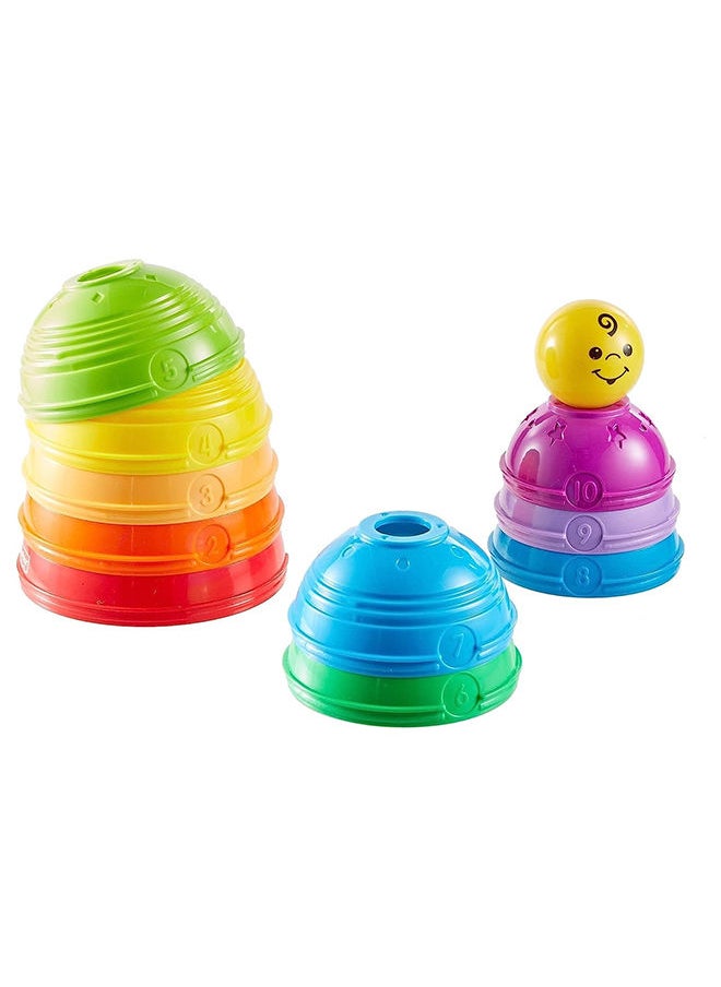 Fisher-Price Fp Inf Stack And Roll Cups  - Image 2