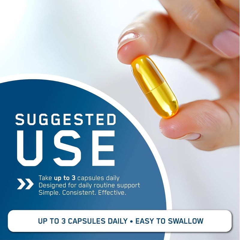 Applied Nutrition Omega 3 - Omega Fish Oil 1000mg, 180mg EPA & 120mg DHA per Softgel, Made in The UK (100 Soft-Gels) - Image 4