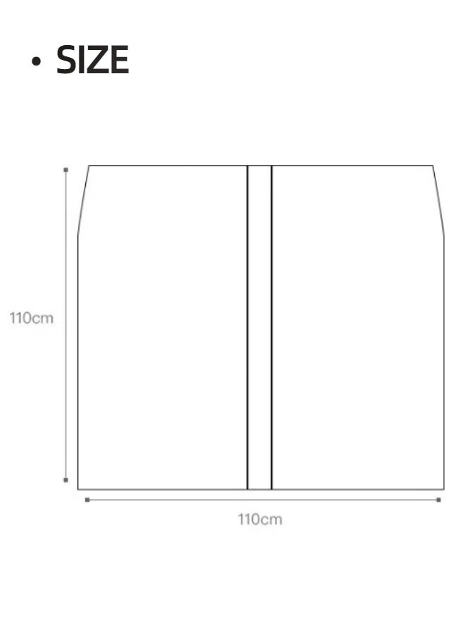 Cubic Dust Cover, Hanging Clothes Organiser with Velcro, Semi-transparent Dustproof and Waterproof - pzsku/ZE1E0F71D3173F1137F89Z/45/_/1727084910/be4d42c5-63b2-48e9-8059-2aa2b0600733
