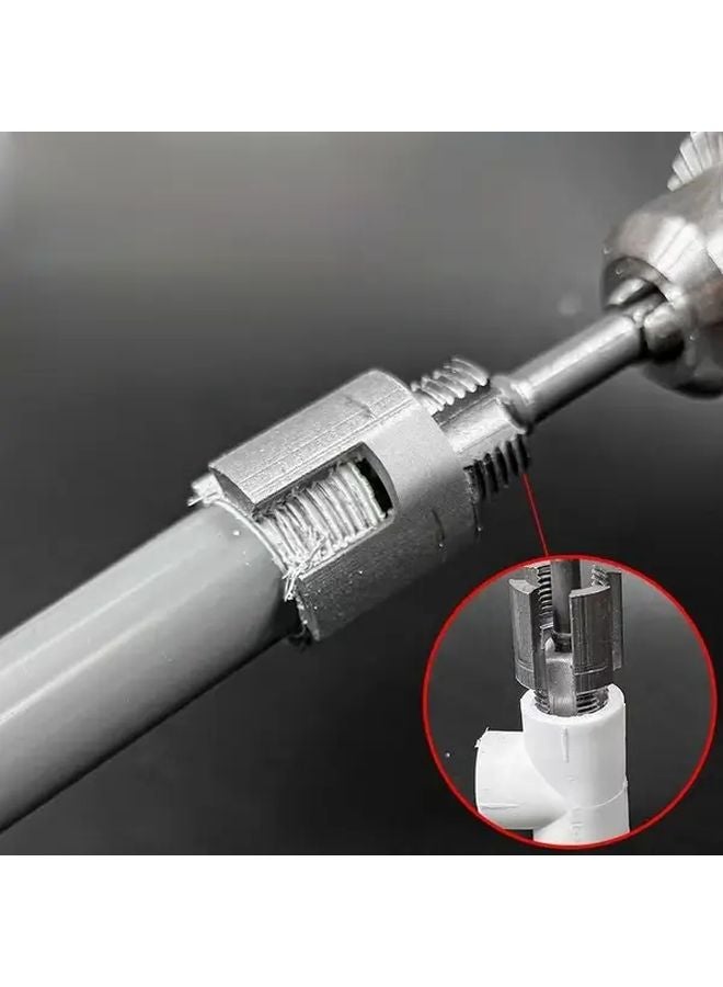 2 In 1 Threader And Cutter Heavy Duty Iron Construction Pipe Repair Tool 1 Piece - Image 4