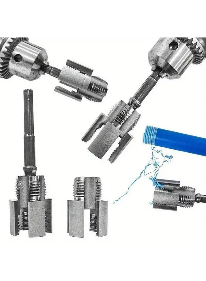 2 In 1 Threader And Cutter Heavy Duty Iron Construction Pipe Repair Tool 1 Piece - Image 2