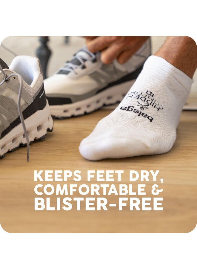 Balega Hidden Comfort Performance No Show Athletic Running Socks for Men and Women (1 Pair), Charcoal, Medium - Image 3