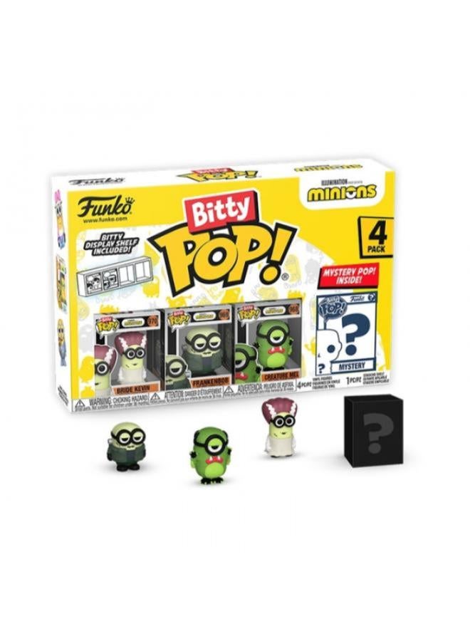 FUNKO Bitty Pop! Cartoon Animation: Minions - Frankenbob 4pk