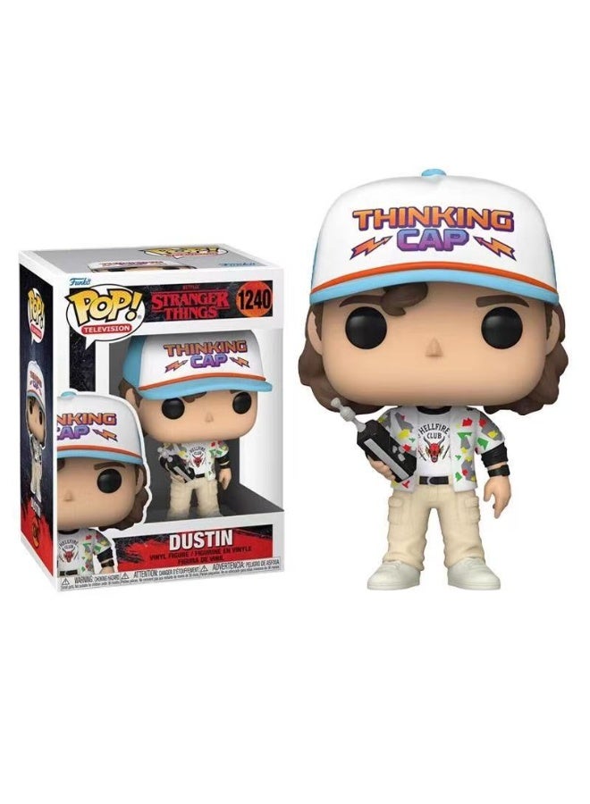 general Stranger Things Dustin Henderson desktop decoration Character Model Collection Decoration Toys Gifts for Family and Friends