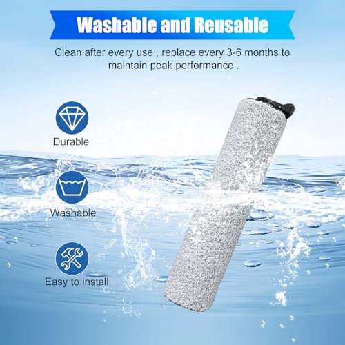 Detetap Replacement Brush Rollers Compatible with Tineco Floor ONE S3/iFloor 3 Breeze Cordless Wet Dry Vacuum Cleaner Rollers for Tineco Floor Cleaner - Image 4