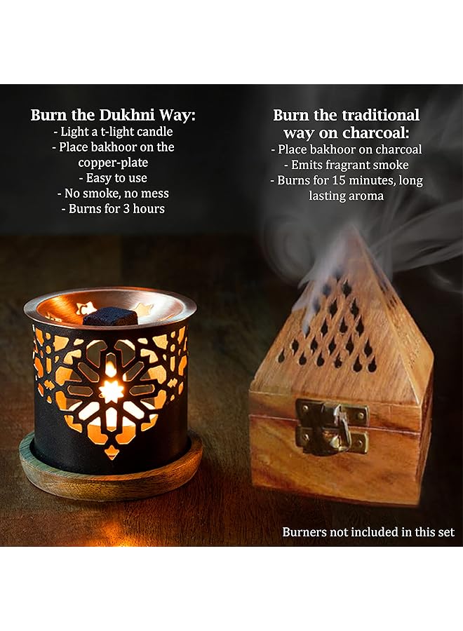 إيروريكس بخور عود ابتسام 3 عبوات - Image 4