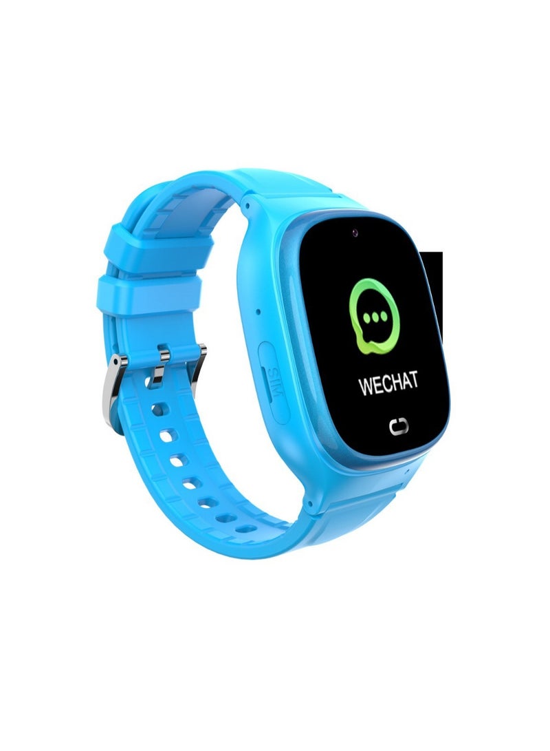 TD45 Kids Smartwatch with GPS, Wi-Fi, Video Calls, SOS, IP67 Waterproof, Camera, Tracker, Location Phone (Blue) - Image 1