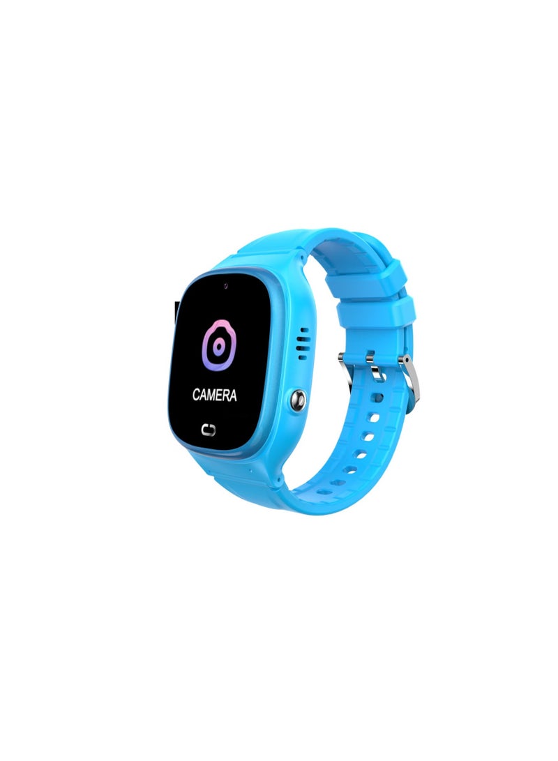 TD45 Kids Smartwatch with GPS, Wi-Fi, Video Calls, SOS, IP67 Waterproof, Camera, Tracker, Location Phone (Blue) - Image 4