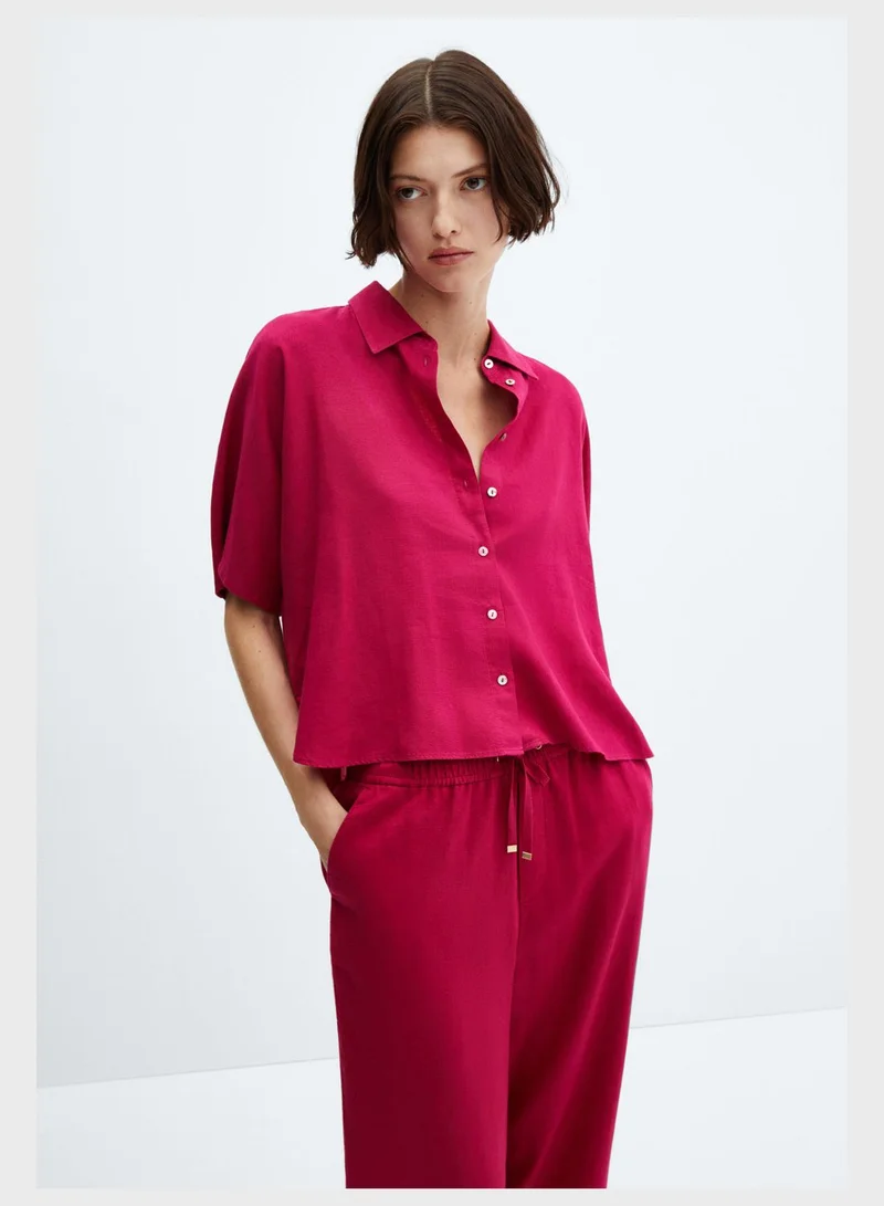 MANGO High Waist Pants