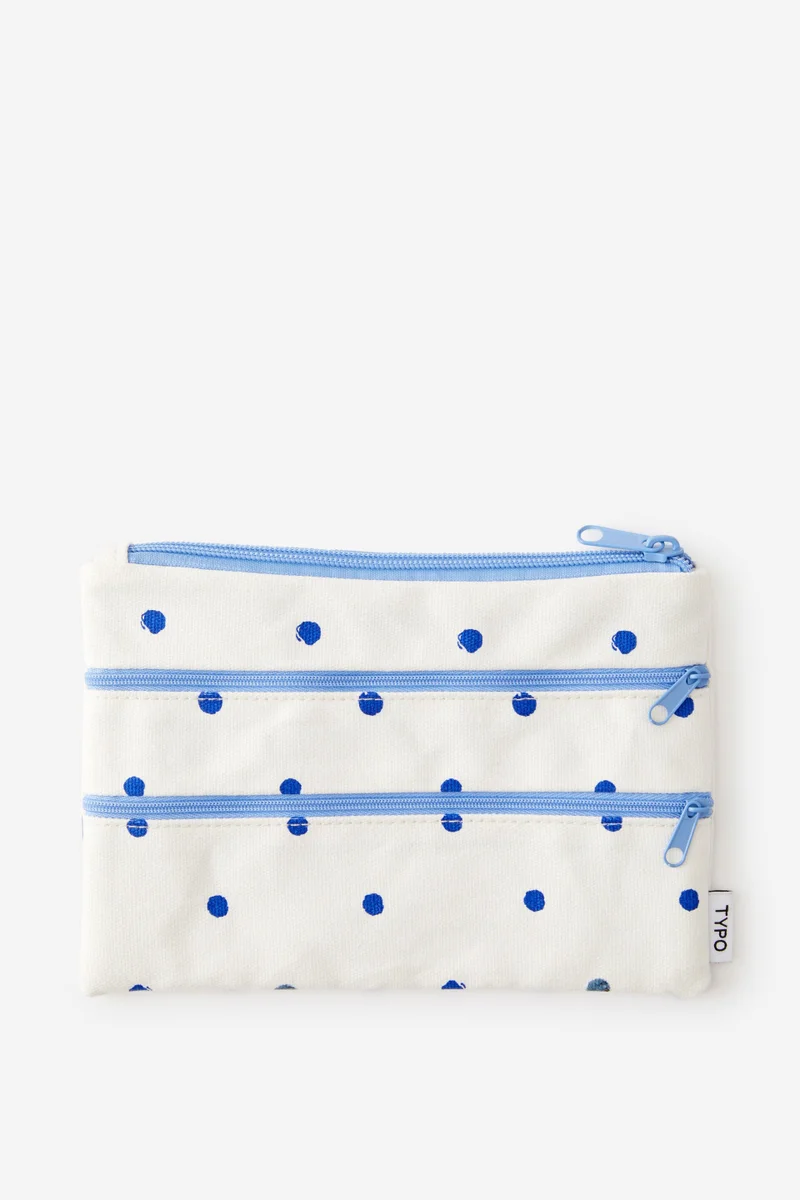 Typo Double Campus Pencil Case