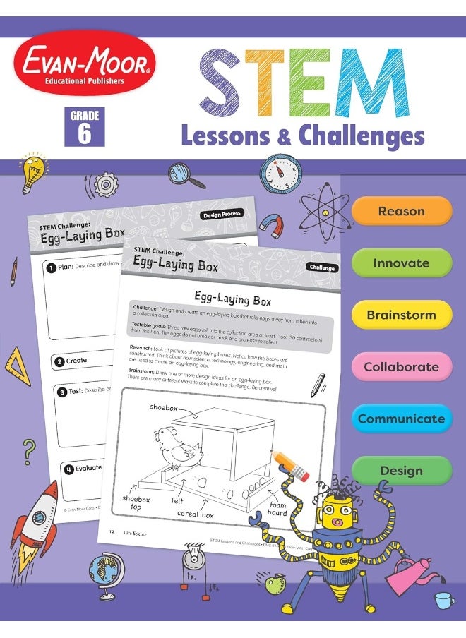 STEM Lessons and Challenges, Grade 6 Teacher Resource  - Image 1