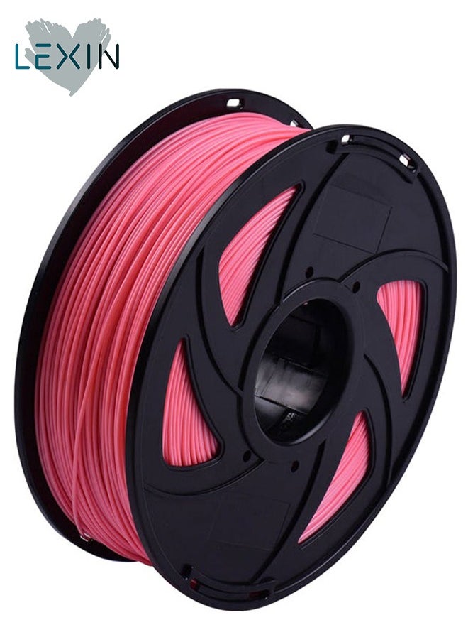 LEXIN PETG 3D Printer Filament Roll Pink 1kg with 1.75mm Diameter  - Image 1