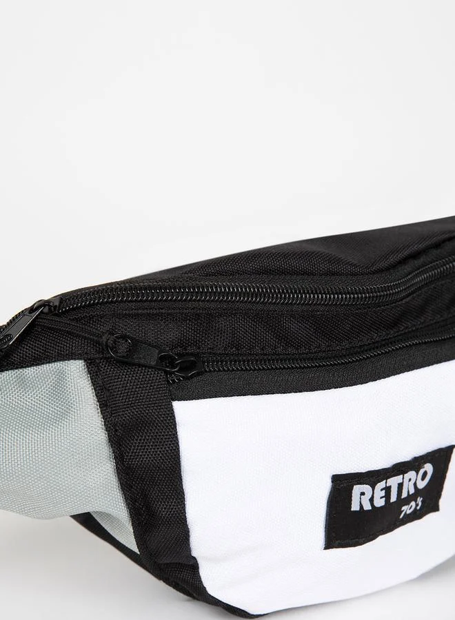 DeFacto DeFacto Color Block Patch Detail Crossbody Bag