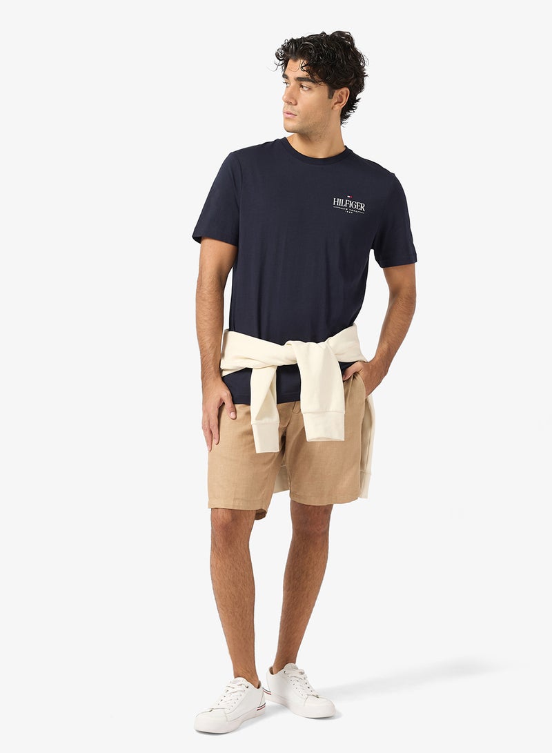 TOMMY HILFIGER Regular Fit Short Sleeve T-Shirt - Image 4