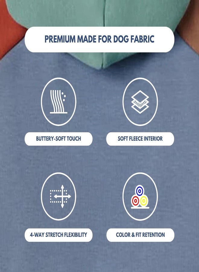 Spark Paws هودي سبارك باوز للكلاب - سترة فاخرة للكلاب الصغيرة والمتوسطة والكبيرة | ملابس دافئة للبولدوغ الفرنسي، والبيتبول، والجراء، بديل للسترة الشتوية - ألباين - متوسط - Image 5