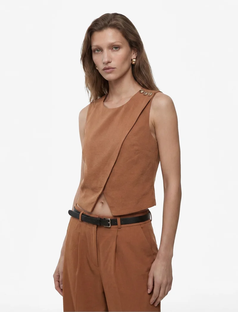 KOTON Asymmetric Vest
