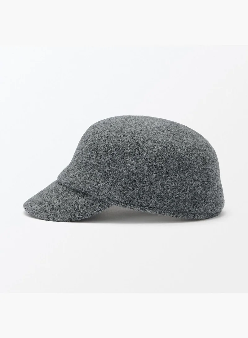MUJI Wool Melton Cap