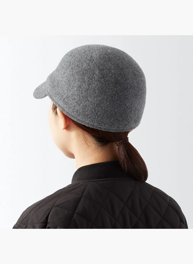 MUJI Wool Melton Cap