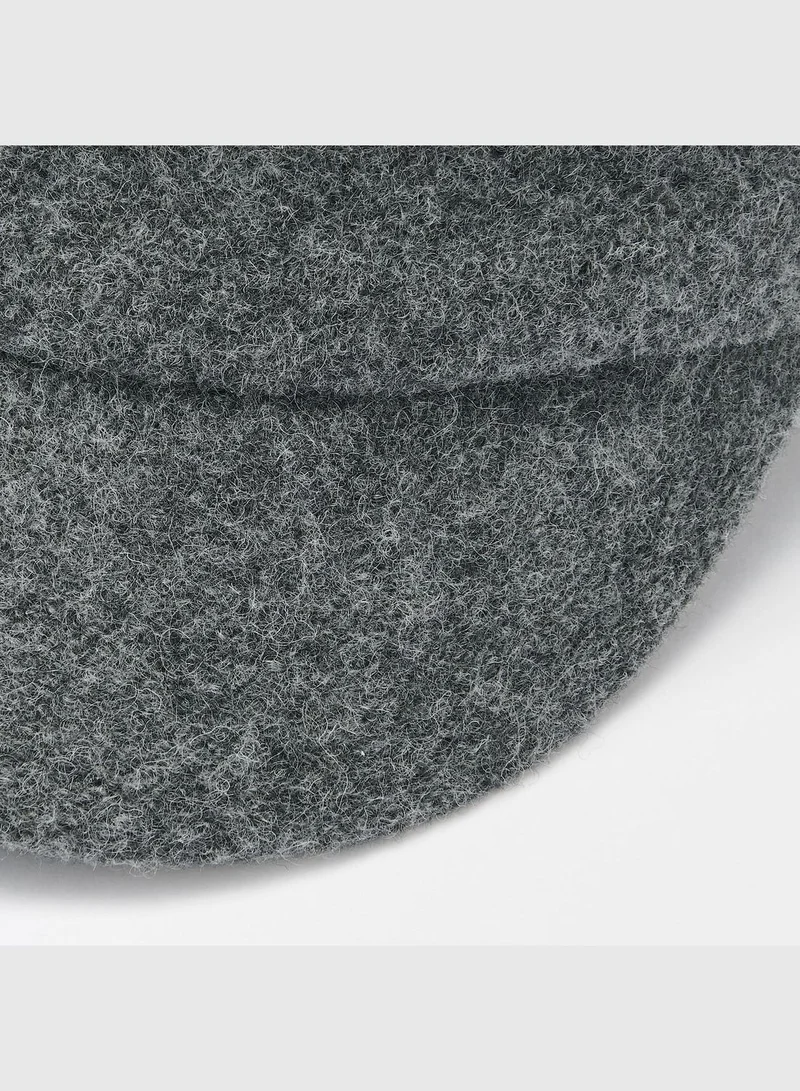 MUJI Wool Melton Cap
