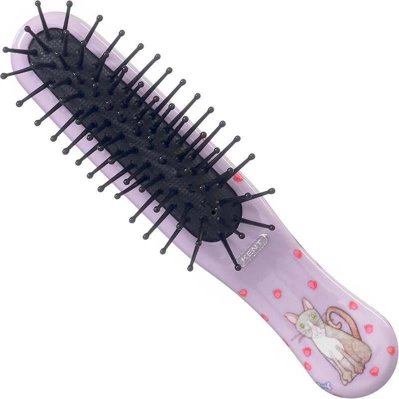 فرشاة شعر بحجم جيب مصممة على شكل قطط من كينت آرت هيدز