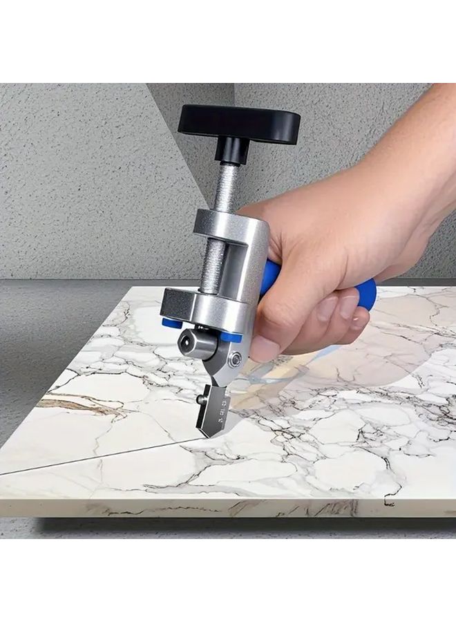 Silvery 2 in 1 Glass and Tile Splitter Precise Cutting Tool for DIY Home Renovation - Image 1