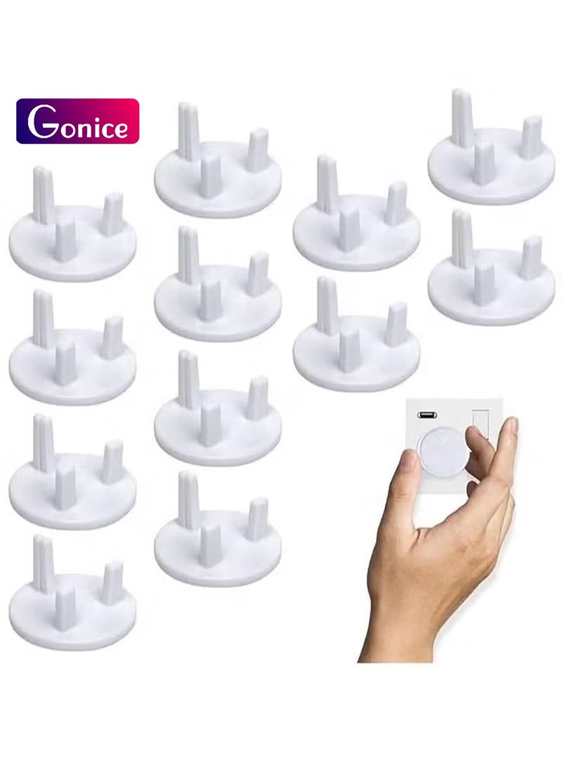 Gonice - 10pcs per Pack Baby Proofing Plug Covers, White Outlet Covers Safety Covers, Electrical Protectors - Image 1
