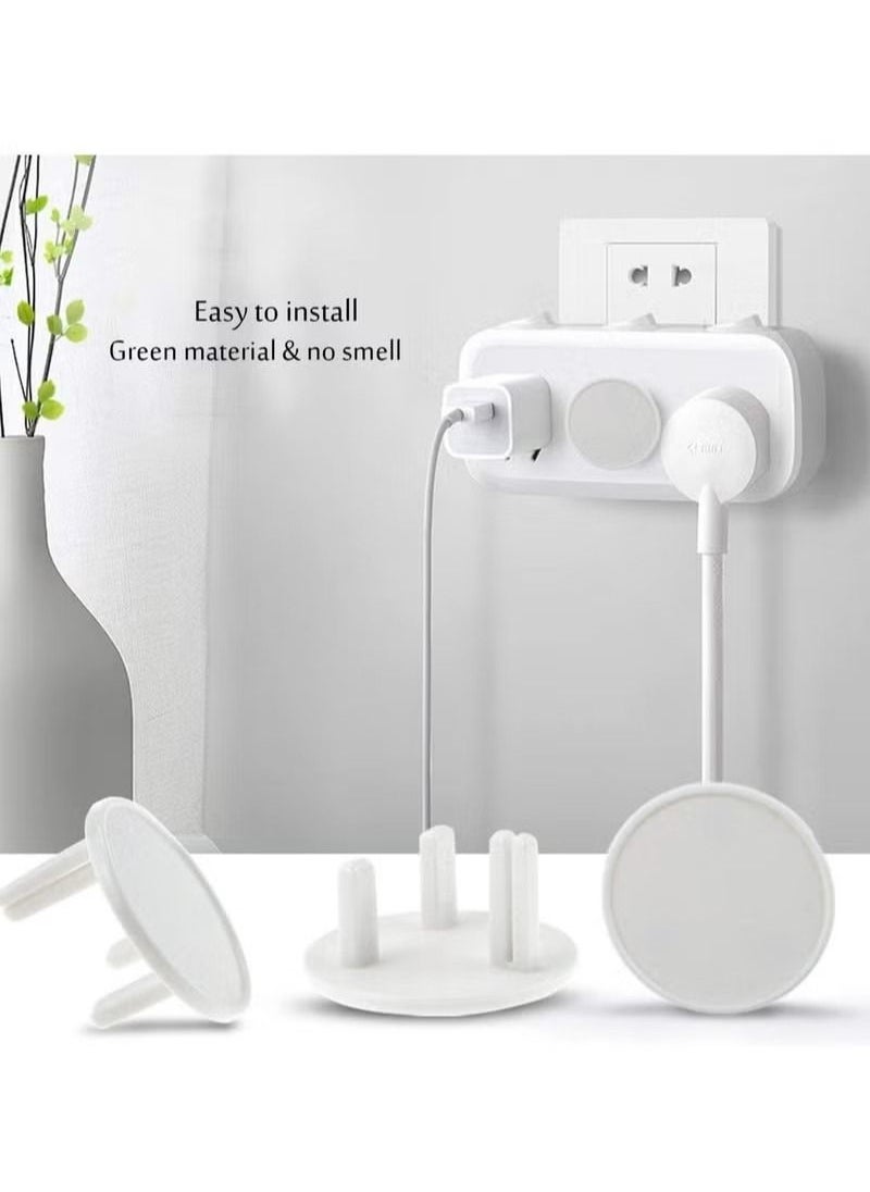 Gonice - 10pcs per Pack Baby Proofing Plug Covers, White Outlet Covers Safety Covers, Electrical Protectors - Image 1