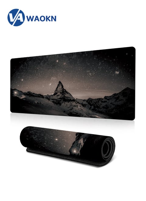 E-Sports Mouse Pad, Large Size Natural Rubber Mouse Pad, Large Lock Edge Computer Shop Table Mat