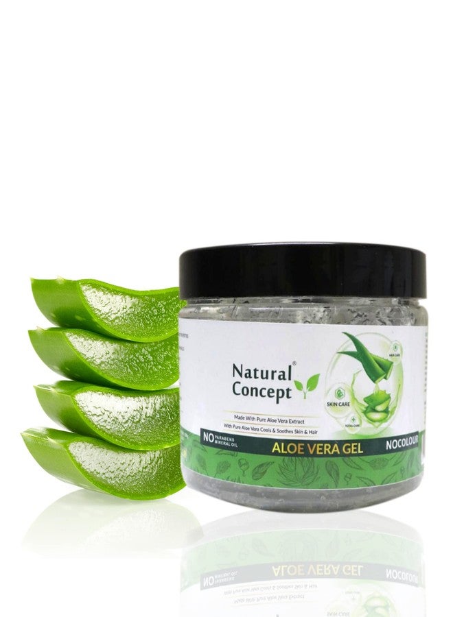 Natural Concept Aloevera Gel for Face Hair Skin 500gm | Non Toxic Organic Aloevera Extracted White Gel | Removes Pimples, Instant Glow, Removes Excess Oil, Non Sticky | Pack of 4 - Image 2