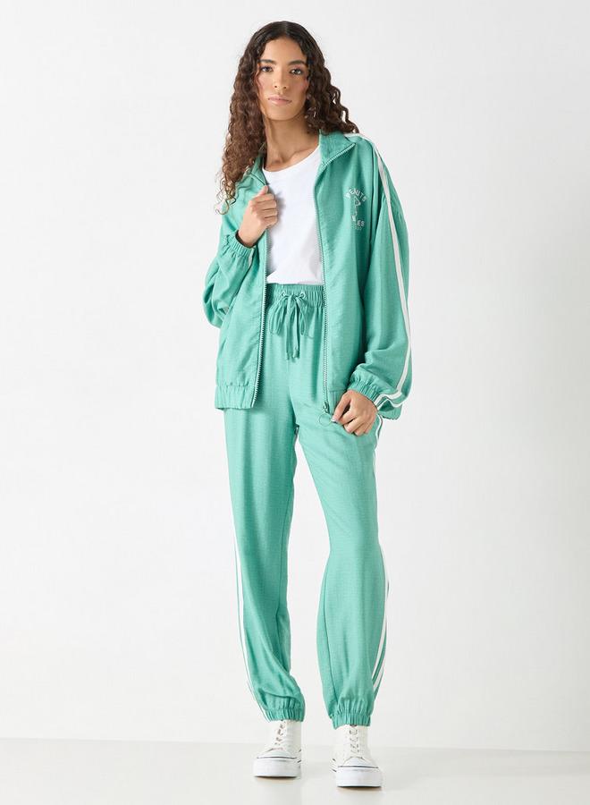 SP Characters Peanuts Print Joggers with Drawstring Closure and Pockets - Image 2