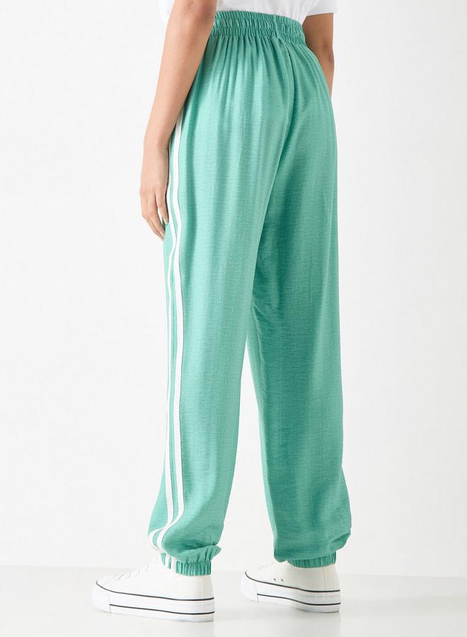 SP Characters Peanuts Print Joggers with Drawstring Closure and Pockets - Image 3