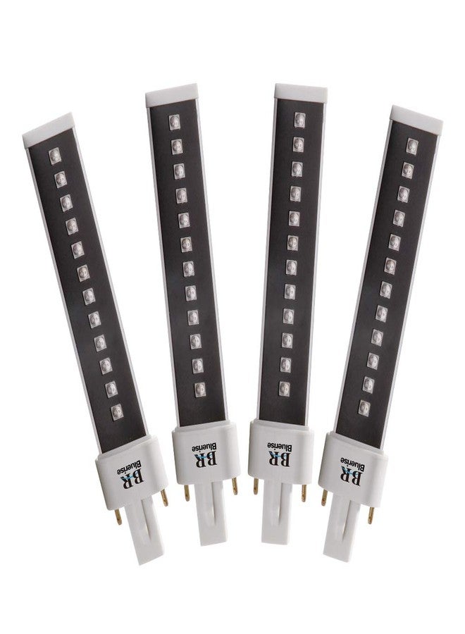 BLUERISE Gel Nail Lamp 9w Uv Led Light 4 Pcs 365 + 405nm Double Light Source Lamp Bulb 10000 Hours Led Replacement Tube for Professional Nail Salon Tools Studio Or Home Use - Image 1