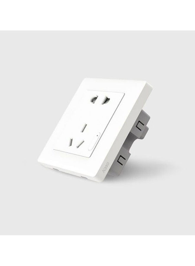 NIBEMINENT Aqara Wall Socket White 0.155kg  - Image 2