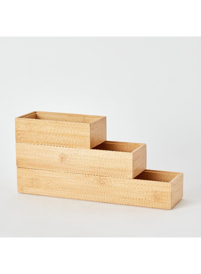Home Box Natura Bamboo Organiser Set - Image 5