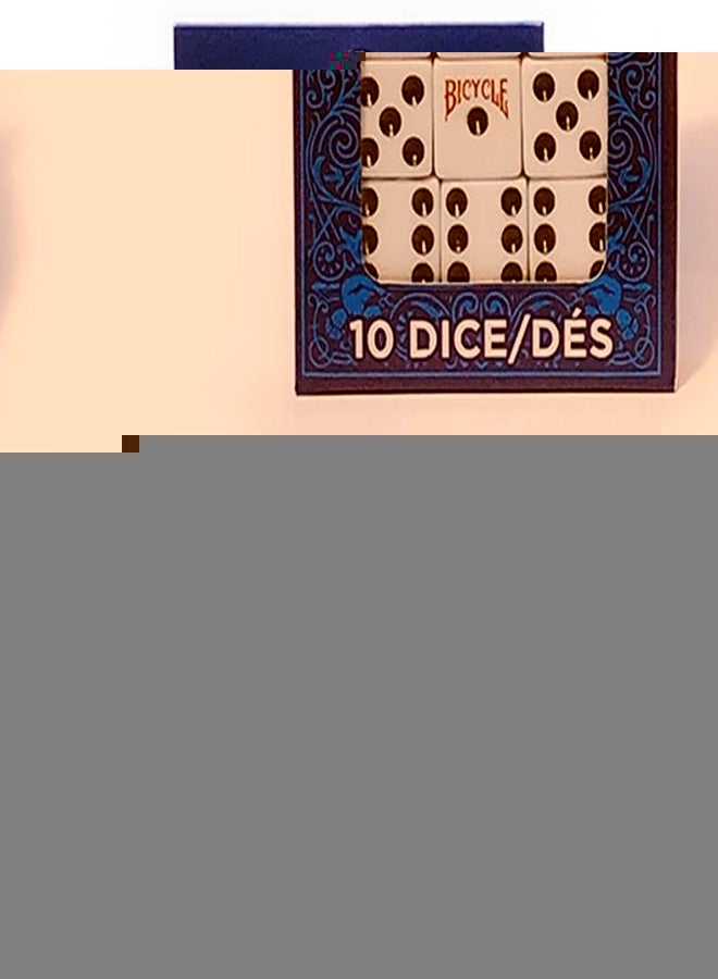 Bicycle Dice 10 Die Package (Pack of 6)
