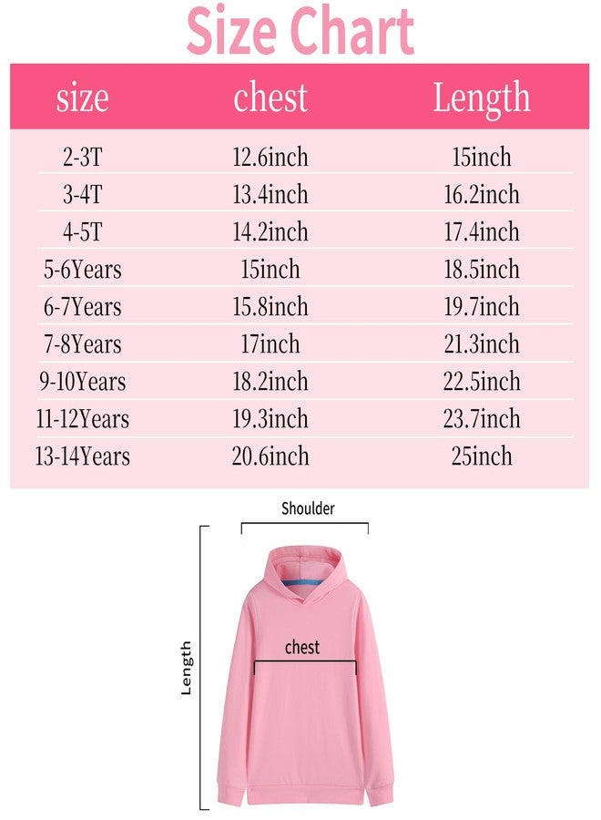 Phedrew 3 Pack Cotton Kids Hoodies Sweatshirts Long Sleeve Pullover Boys Girls Tops Clothes for Toddlers(Age 2-14), Black,blue,red, 2-3 years - Image 2