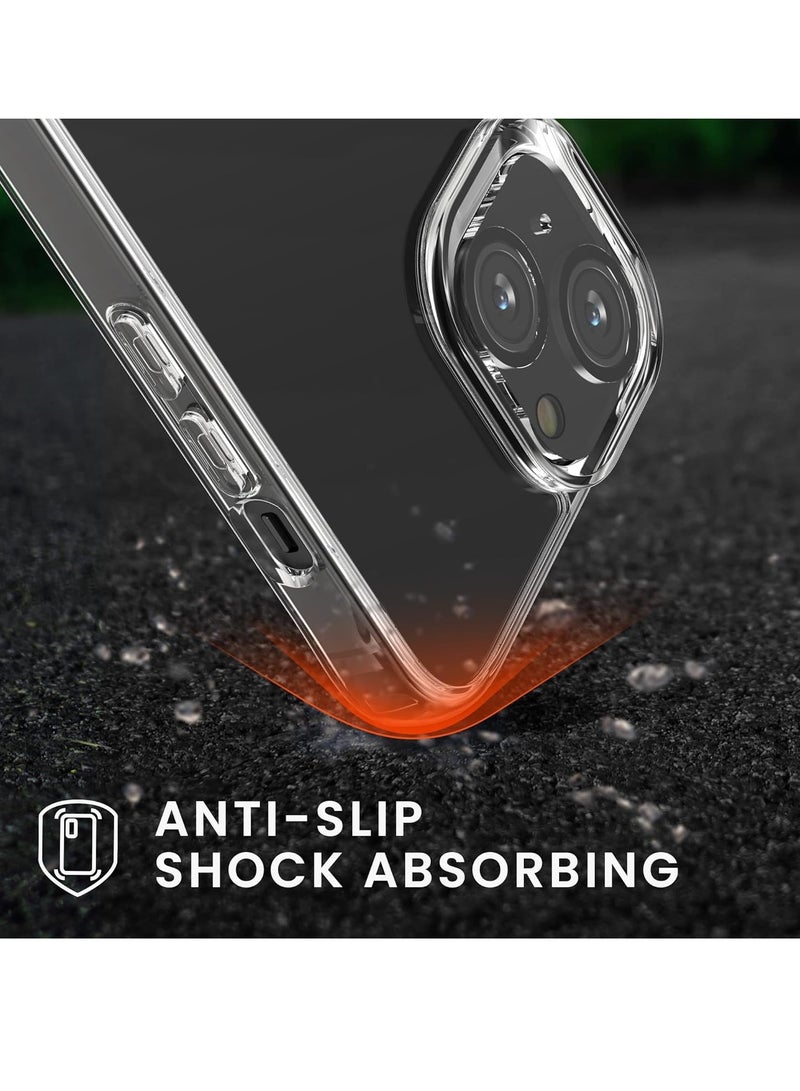 ELTRAZONE 5-in-1 Clear Case Set for iPhone 15 Plus – Includes Screen & Camera Protectors – Transparent - Image 4