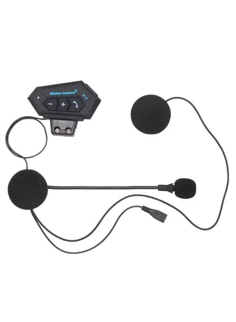 سماعة رأس لاسلكية ACCH-Bluetooth توضع على الأذن مع ميكروفون، لون أسود - Image 3