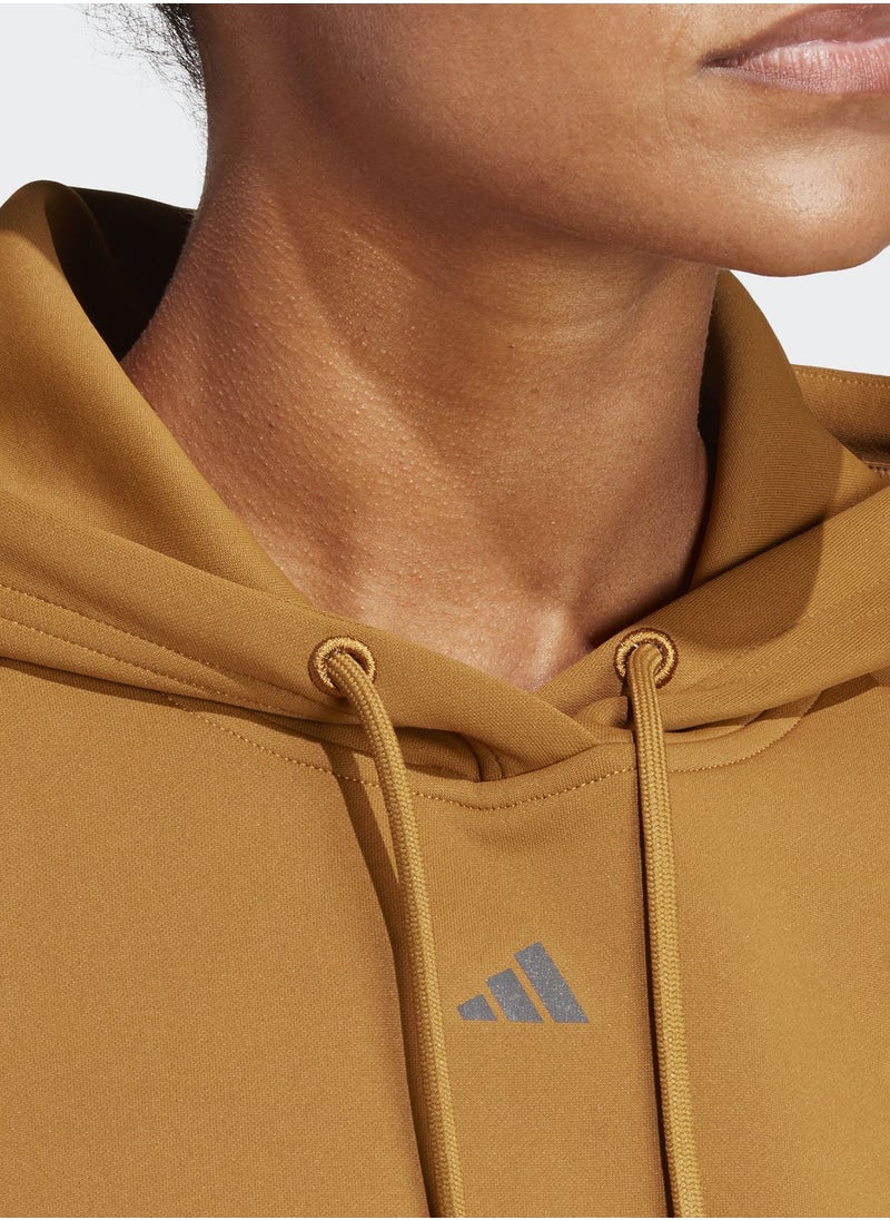 Hiit Aeroready Cropped Hoodie