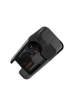 Faster Airvibe 2 Open Ear Wireless Earbuds with Noise Cancellation (ENC) - 5 Hours Playtime with Bluetooth 5.3 - HiFi Stereo Sound Airpods - Sports Earhooks Bluetooth Earphones - For Exercise, Gym - Compatible with iPhone & Android (Black)  - Image 4