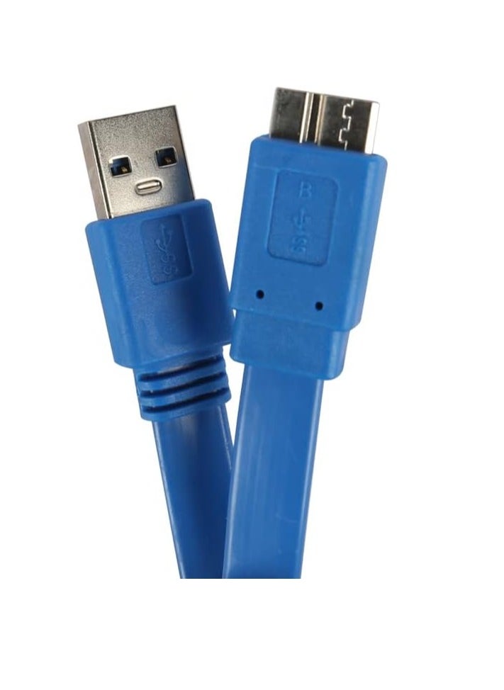 Lava - Hub Lava USB 3.0 device with switch feature and 4-port external cable  super speed black - Image 1