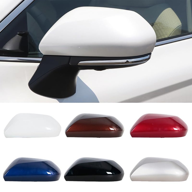 JESYMBX For Toyota Camry V70 8th 20182021 Rearview Mirror Cover Lid Car Wing Door Side Cap Shell Left Silver