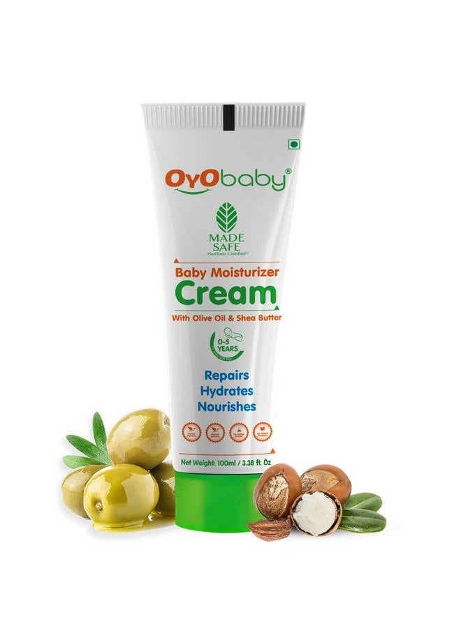 OYO BABY Baby Daily Moisturising Cream For Delicate Skin 100Ml  - Image 1